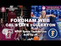 Fordham Women's Basketball vs Cal State Fullerton | WFUV Sports