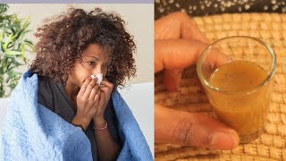 ለደረቅ ሳል እና ለጉንፋን አሪፍ መፍትሄ  Dry Cough Treatment