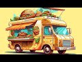 The magical food truck 🍔🍕🍕...@Siya's kids....|kid's poems|...