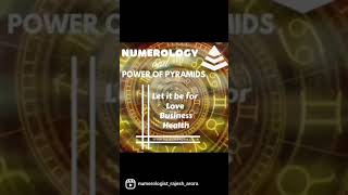 Numerology and Power of Pyramids