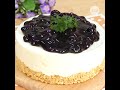 บลูเบอร์รี่ชีสเค้ก blueberry cheesecake 1 minute cooking