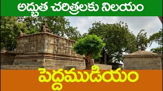 ప్రాచీన ఆలయాలకు నిలయం పెద్దముడియం //Peddamudiyam temples -read description for history.