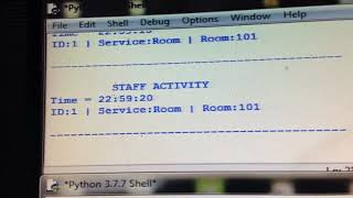 Python programming on Hotel Management System