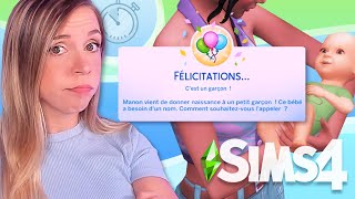 Ce bébé a ruiné mon Challenge ! 😣⏰ - SIMS 4