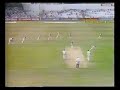 ENGLAND v WEST INDIES 5th TEST MATCH DAY 4 THE OVAL AUGUST 13 1984 MICHAEL HOLDING CHRIS TAVARÉ