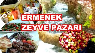 ERMENEK ZEYVE PAZARI HARİKA GEZİLECEK YER