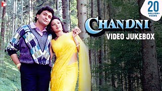 Chandni | Video Jukebox | Sridevi | Rishi Kapoor | Vinod Khanna | Shiv-Hari | Anand Bakshi