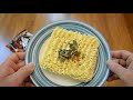 unboxing paldo namja ramen fiery garlic taste instant noodle with soup base