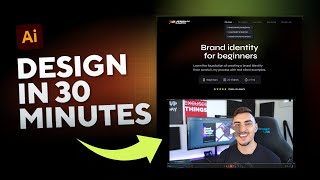 Create A Website Design In Adobe Illustrator Within 30 Minutes Synthmind