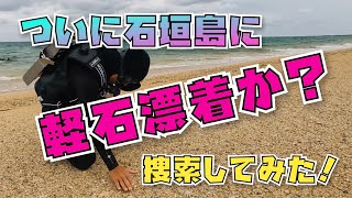 石垣島に軽石が漂着したそうなので探しに行ってきました　　（石垣島　ダイビング）