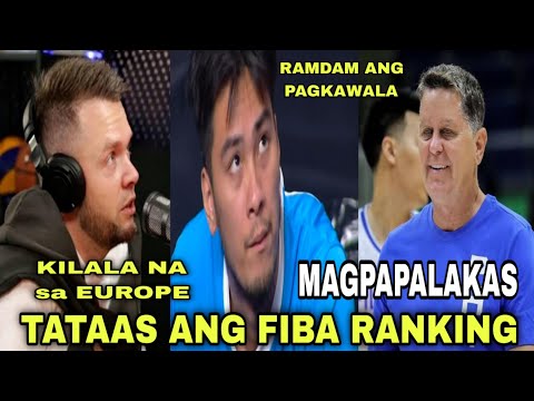 PINAGUUSAPAN sa EUROPE! GILAS TATAAS NA sa FIBA WORLD RANKING KAI SOTTO MALAKING KAWALAN