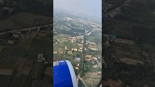 Indigo landing at delhi airport | igi airport delhi | plane spotting | delhi aerial view