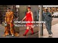 What are people wearing at Melbourne Fashion Week?