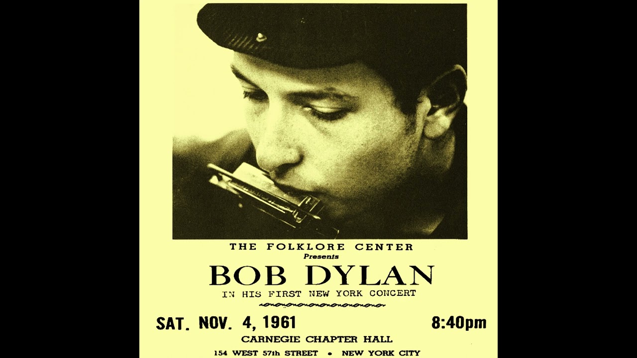 Bob Dylan: Carnegie Chapter Hall, New York City, 11-4-1961 (FULL ...