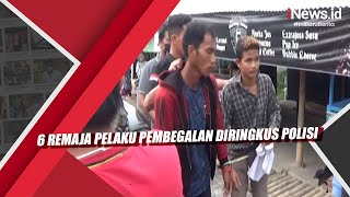 6 Remaja Pelaku Pembegalan Diringkus Polisi