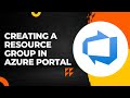Azure DevOps | Project-1 Step-3 | Creating a Resource Group in Azure Portal