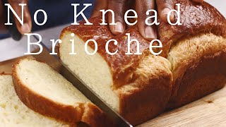 Easy to make No Knead Brioche Bread | Bake with Susie
