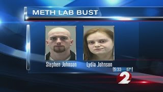 Couple arrested after meth lab bust