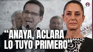 Ricardo Anaya va contra reforma al INFONAVIT; Sheinbaum le pone alto