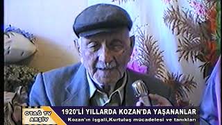 1920'Lİ YILLARDA KOZAN'DA YAŞANANLAR