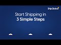 international shipping 3 simple steps