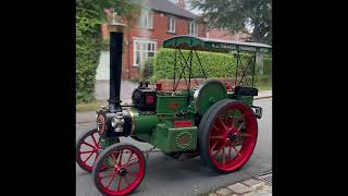 8” Scale Burrell Gold Medal Steam Tractor compilation