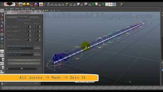Python Scripting : Snake Rigging Kit & Path Animation