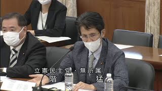 衆議院 2022年11月10日 憲法審査会 #03 階猛（立憲民主党・無所属）