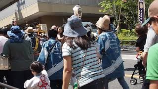 令和元年　湯島天満宮　天神祭　天二町会　子供神輿　2019.5.25  Yushima Tenmangu