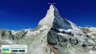 Matterhorn über den Hörnligrat