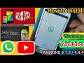 WhatsApp No Longer Works on this Phone 4.1.2 / 4.4.4 || Whatsapp Not showing on playstore Fixed 2023