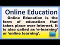 Online Education Advantages and disadvantages essay or speech on Online classes | Smile please world