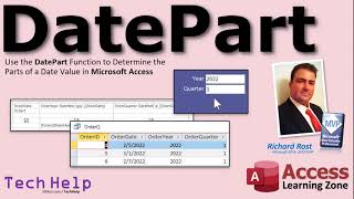 Microsoft Access DatePart Function: Get Specified Part of a Date (Year, Quarter, Month, Week, etc.)