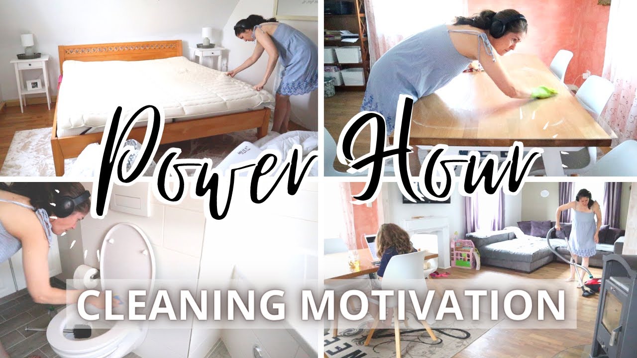 Power Hour Cleaning Motivation Youtube