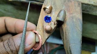 New design bullet ring making ! How to make diamond bullet ring