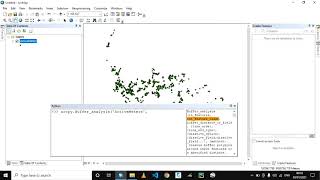 Using Python Window in ArcMap