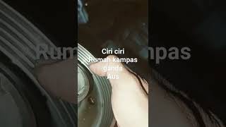 ciri ciri rumah kampas ganda aus