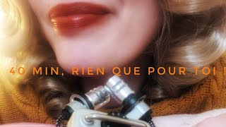 ASMR, 40 min de Triggers