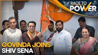 Govinda joins Shiv Sena: Bollywood actor kicks off second innings in politics | Race To Power