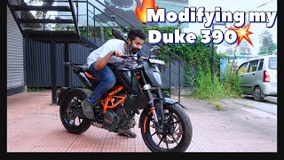 എന്റെ BS3 Duke 390യിൽ ചെയ്‌ത Modifications | After 7 years of Ownership | Walkaround #duke390