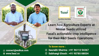 Nirmal Seeds | Fasal | Precision Farming | Seed Industry