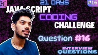 Day 16: Count Character Occurrences in a String | JavaScript Coding Challenge | JS Interview Quest