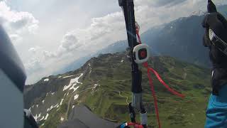 Gleitschirmfliegen, Paraglider, 190720 10 Montafon, Hochjoch Flug 2