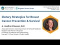 Diet and Breast Cancer Risk | 2023 Ductal Carcinoma In Situ Patient Forum