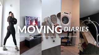 MOVING VLOG: i regret moving out + building furniture \u0026 new TV console