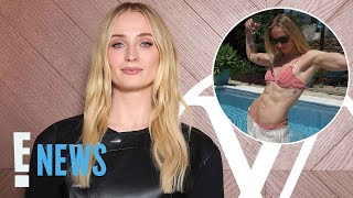 Sophie Turner Shows Off 6-Pack Abs in Red Bikini | E! News