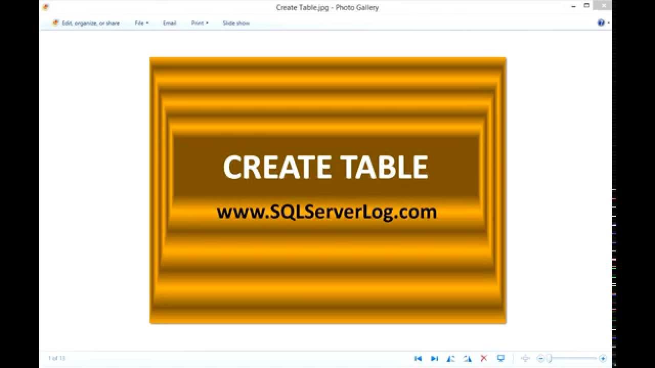 13 Sql Create Table Statement Learn Sql From Www Sqlserverlog