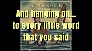 Stop Wondering by April Smith and the Great Picture Show (Karaoke Edition)