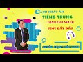 CÁCH PHÁT ÂM TIẾNG TRUNG DÀNH CHO NGƯỜI MỚI BẮT ĐẦU║ Phần 1.