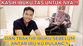 KASIH IBUKU TAS UNTUKNYA!! DAN TRAKTIR IBUKU SEBELUM AKU ANTAR PULANG !!